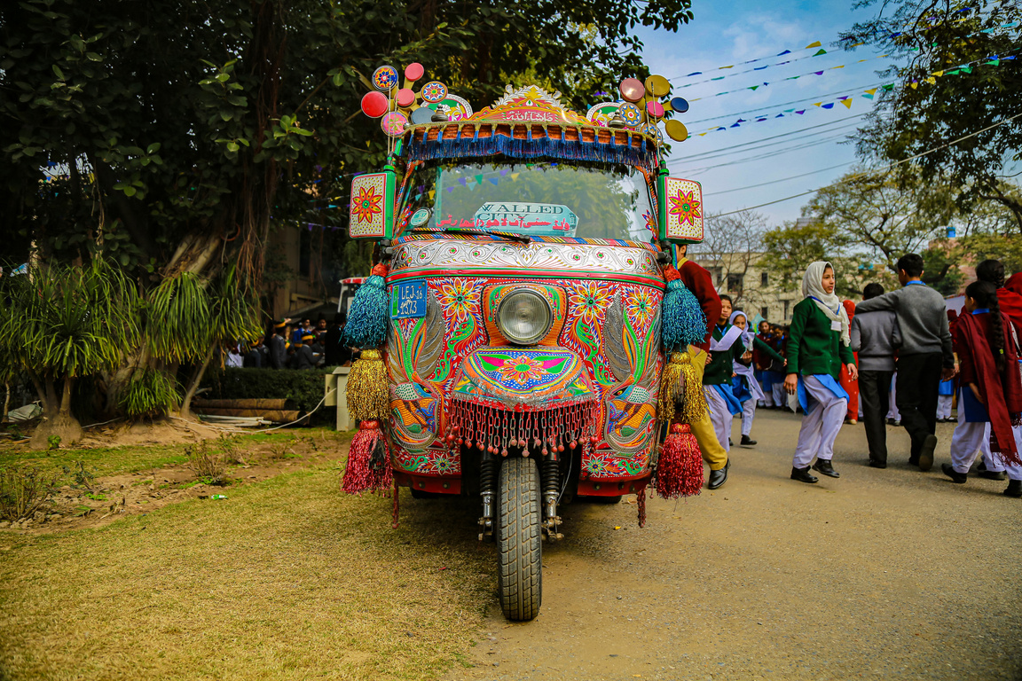 Photo of a Colorful Tricycle