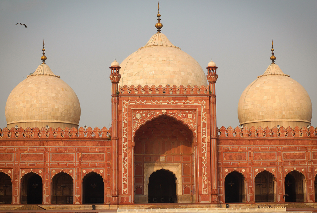 The Badshahi Mosque in Pakistan